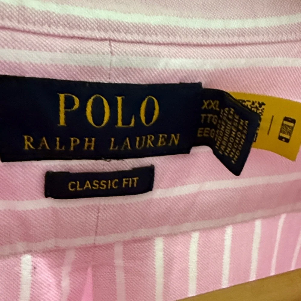 Polo by Ralph Lauren Pink and White Striped Button-Down Shirt - Picture 4 of 16